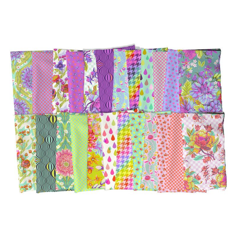 Untamed 5" Charm Pack FB6CPTP.UNTAMED by Tula Pink for FreeSpirit