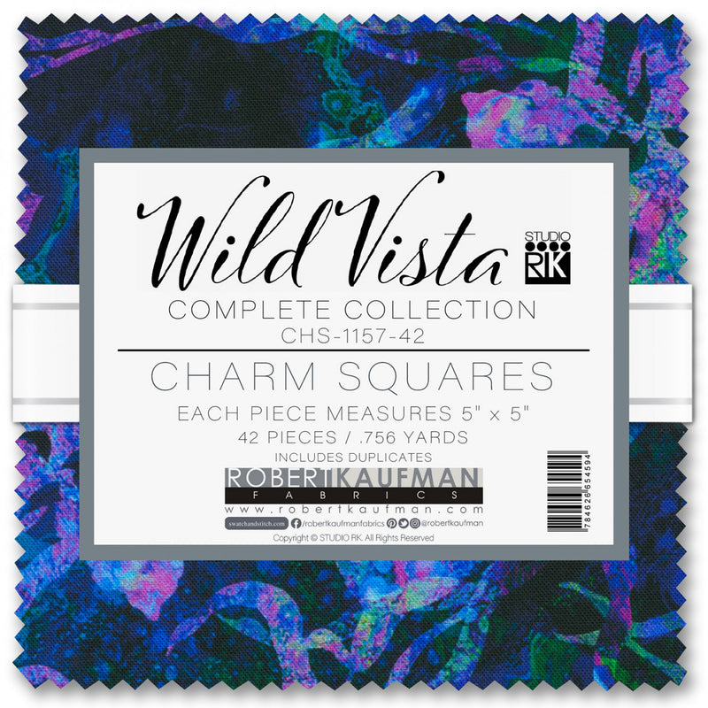 Wild Vista Charm Squares CHS-1157-42 by Studio RK for Robert Kaufman