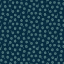Willow Hollow 9976-77 Dk Blue Cameos by Kim Diehl for Henry Glass
