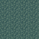 Willow Hollow 9978-17 Med Blue Cabbage Roses by Kim Diehl for Henry Glass