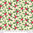 Winterberry PWMN037.NATURAL Holly by Martha Negley for FreeSpirit