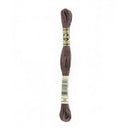DMC Floss,Size 25, 8.7 yards per skein - 09 Very Dark Cocoa