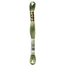 DMC Floss,Size 25, 8.7 yards per skein - 3052 Medium Green Gray