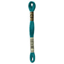 DMC Floss,Size 25, 8.7 yards per skein - 3848 Medium Teal Green