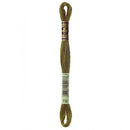 DMC Floss,Size 25, 8.7 yards per skein - 730 Very Dark Olive Green