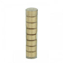 Fil-Tec Class 15/A Clear Quilt 50 wt Egyptian Cotton 78 yd. Pre-Wound Bobbins, Tube of 8 Bobbins  - Light Tan