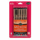 Pigma Micron Pen Set Size 05 (0.45mm) - Basic
