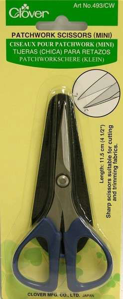 Clover Mini Patchwork Scissors