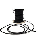 2.5 mm Round Elastic - Black