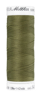Mettler Seraflex Stretch Elastic PTT 130m (142 yd.) spool - 0420 Olive Drab