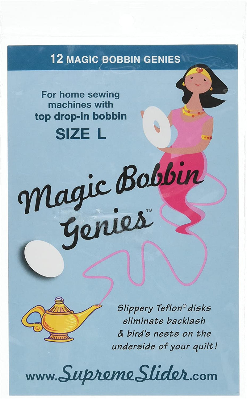 Little Genie Magic Bobbin Washers - Drop In L Bobbins