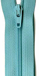 Misty Teal 14" Zipper
