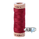 Aurifil Mako Cotton 6-Strand Floss 16 m (18 yd.) spool - 1103 Burgundy