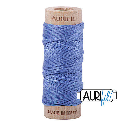 Aurifil Mako Cotton 6-Strand Floss 16 m (18 yd.) spool - 1128 Light Blue Violet
