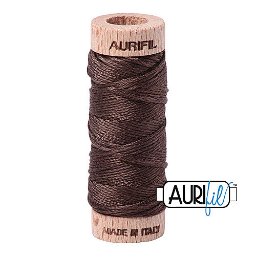 Aurifil Mako Cotton 6-Strand Floss 16 m (18 yd.) spool - 1140 Bark