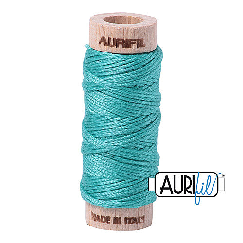 Aurifil Mako Cotton 6-Strand Floss 16 m (18 yd.) spool - 1148 Light Jade