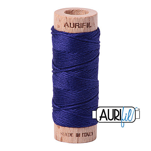 Aurifil Mako Cotton 6-Strand Floss 16 m (18 yd.) spool - 1200 Blue Violet