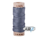 Aurifil Mako Cotton 6-Strand Floss 16 m (18 yd.) spool - 1246 Very Dark Grey