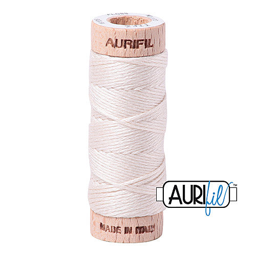 Aurifil Mako Cotton 6-Strand Floss 16 m (18 yd.) spool - 2311 Muslin