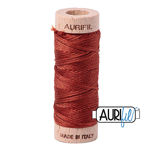 Aurifil Mako Cotton 6-Strand Floss 16 m (18 yd.) spool - 2350 Copper
