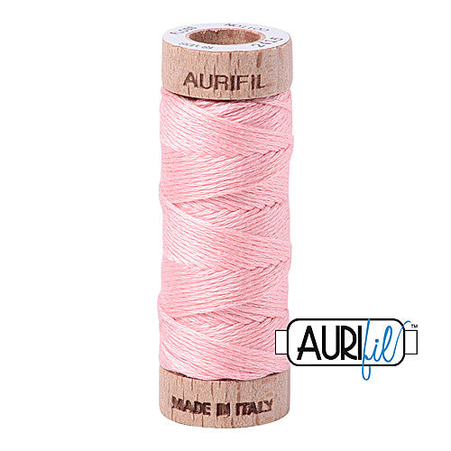 Aurifil Mako Cotton 6-Strand Floss 16 m (18 yd.) spool - 2415 Blush