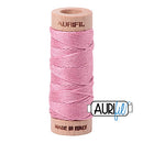Aurifil Mako Cotton 6-Strand Floss 16 m (18 yd.) spool - 2430 Antique Rose