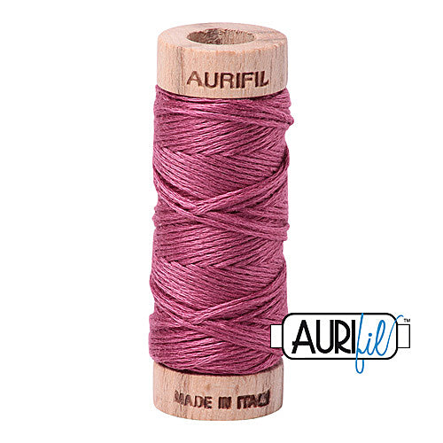 Aurifil Mako Cotton 6-Strand Floss 16 m (18 yd.) spool - 2450 Rose