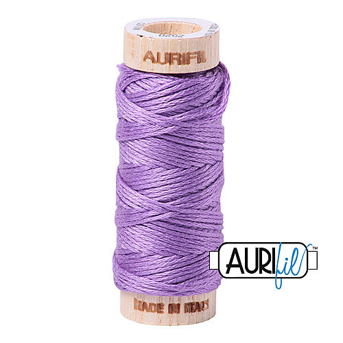 Aurifil Mako Cotton 6-Strand Floss 16 m (18 yd.) spool - 2520 Violet