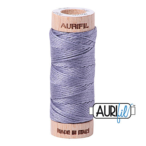 Aurifil Mako Cotton 6-Strand Floss 16 m (18 yd.) spool - 2524 Grey Violet