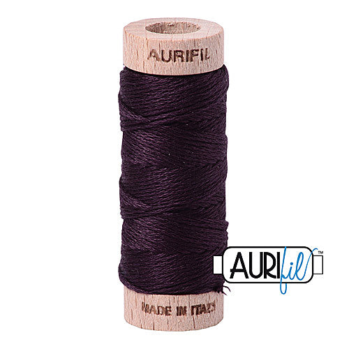 Aurifil Mako Cotton 6-Strand Floss 16 m (18 yd.) spool - 2570 Aubergine