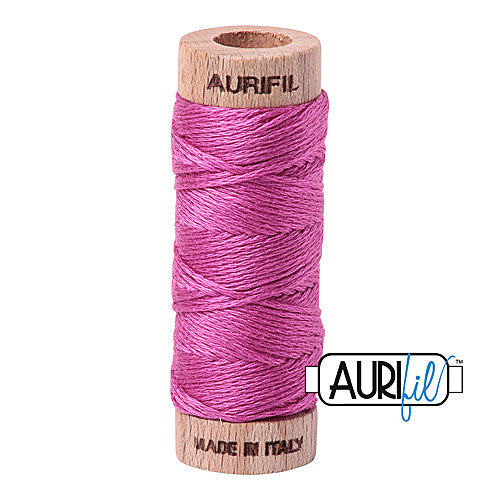 Aurifil Mako Cotton 6-Strand Floss 16 m (18 yd.) spool - 2588 Light Magenta