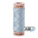 Aurifil Mako Cotton 6-Strand Floss 16 m (18 yd.) spool - 2847 Bright Grey Blue