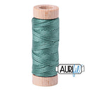Aurifil Mako Cotton 6-Strand Floss 16 m (18 yd.) spool - 2850 Medium Juniper