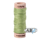 Aurifil Mako Cotton 6-Strand Floss 16 m (18 yd.) spool - 2882 Light Fern