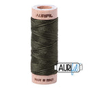 Aurifil Mako Cotton 6-Strand Floss 16 m (18 yd.) spool - 5012 Dark Green