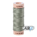 Aurifil Mako Cotton 6-Strand Floss 16 m (18 yd.) spool - 5019 Military Green