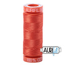 Aurifil Mako 50wt Cotton 200 m (220 yd.) spool - 1154 Dusty Orange