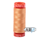 Aurifil Mako 50wt Cotton 200 m (220 yd.) spool - 2214 Golden Honey