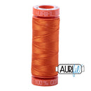 Aurifil Mako 50wt Cotton 200 m (220 yd.) spool - 2235 Orange
