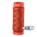 Aurifil Mako 50wt Cotton 200 m (220 yd.) spool - 2240 Rusty Orange