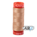 Aurifil Mako 50wt Cotton 200 m (220 yd.) spool - 2318 Cachemire