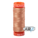 Aurifil Mako 50wt Cotton 200 m (220 yd.) spool - 2320 Light Toast