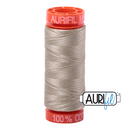 Aurifil Mako 50wt Cotton 200 m (220 yd.) spool - 2324 Stone