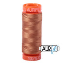 Aurifil Mako 50wt Cotton 200 m (220 yd.) spool - 2330 Light Chestnut