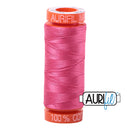 Aurifil Mako 50wt Cotton 200 m (220 yd.) spool - 2530 Blossom Pink