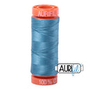 Aurifil Mako 50wt Cotton 200 m (220 yd.) spool - 2815 Teal