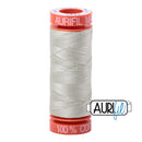 Aurifil Mako 50wt Cotton 200 m (220 yd.) spool - 2843 Grey Green