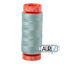 Aurifil Mako 50wt Cotton 200 m (220 yd.) spool - 2845 Light Juniper