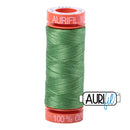 Aurifil Mako 50wt Cotton 200 m (220 yd.) spool - 2884 Green Yellow