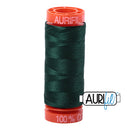 Aurifil Mako 50wt Cotton 200 m (220 yd.) spool - 4026 Forest Green
